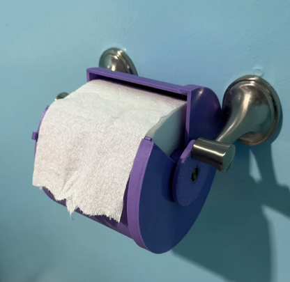 Toilet Paper Guard Full Enclosure - Standard or XL | 360 TP Roll Protector