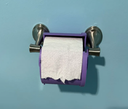 Toilet Paper Guard Full Enclosure - Standard or XL | 360 TP Roll Protector