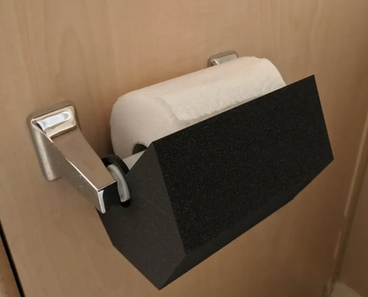 Angled Toilet Paper Guard | Pet Toddler Proof TP Saver