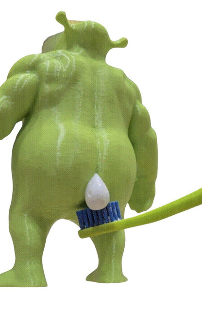 Ogre Toothpaste Topper