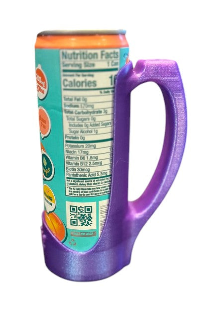 Energy Drink Can Holder with Handle for 12oz Slim Cans