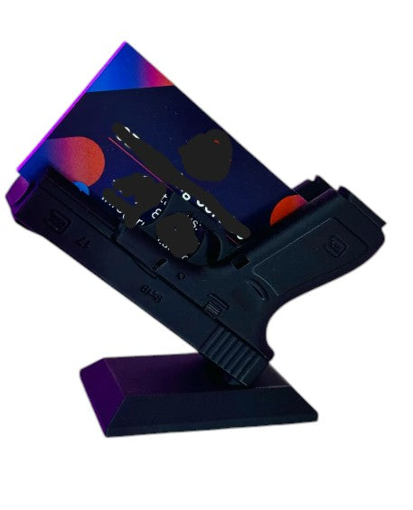 CUSTOM Modern Pistol Business Card Holder