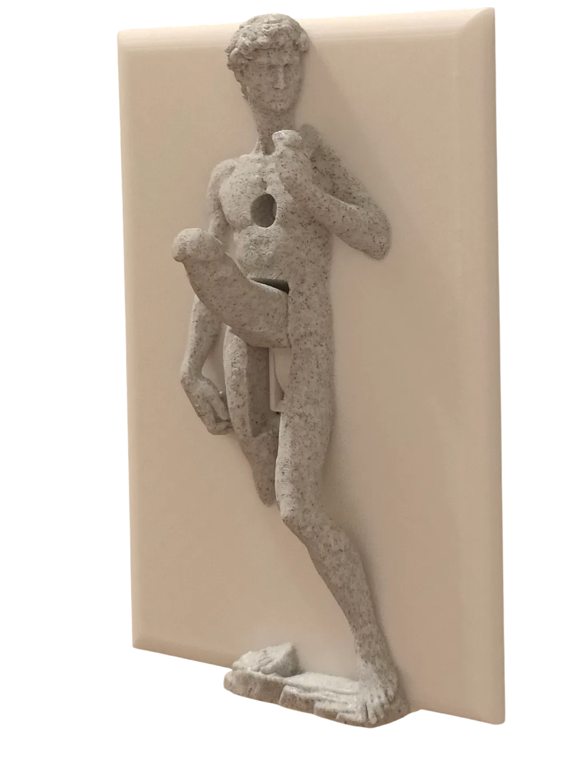Michelangelo David Penis Light Switch Cover Plate