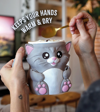 Cat Ice Cream Pint Holder - The Perfect Gift for Ice Cream Lovers