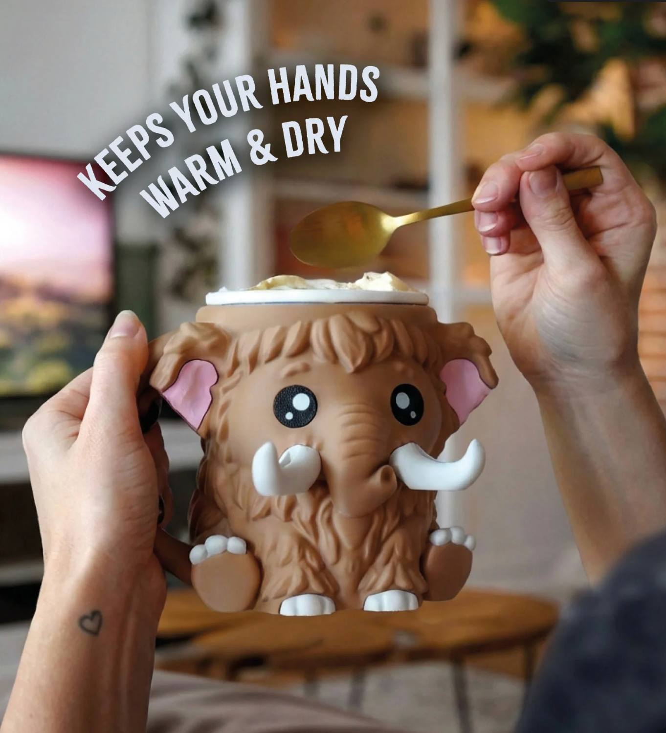 Elephant Ice Cream Pint Holder - The Perfect Gift for Ice Cream Lovers