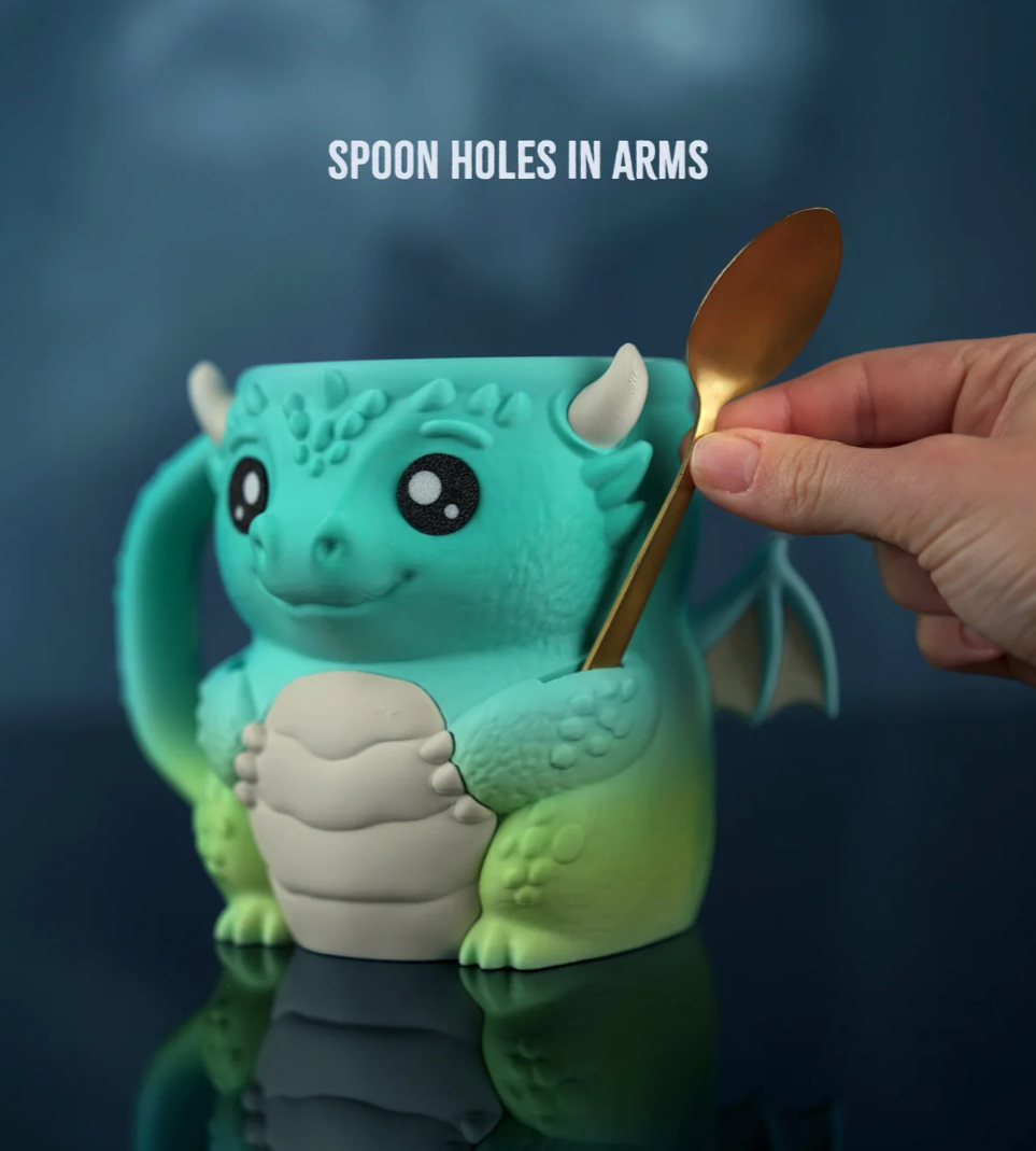 Dragon Ice Cream Pint Holder - The Perfect Gift for Ice Cream Lovers