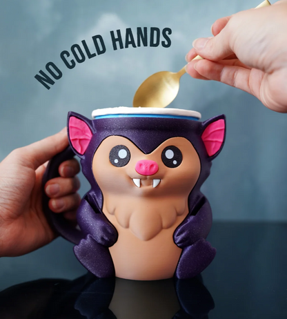 Bat Ice Cream Pint Holder - The Perfect Gift for Ice Cream Lovers