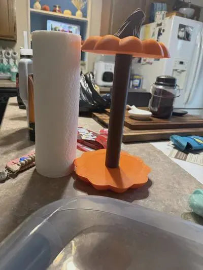 Pumpkin Paper Towel Holder - Fall Kitchen Decor