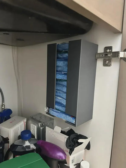 Wall-Mounted Sponge Dispenser - Under-Sink Organizer