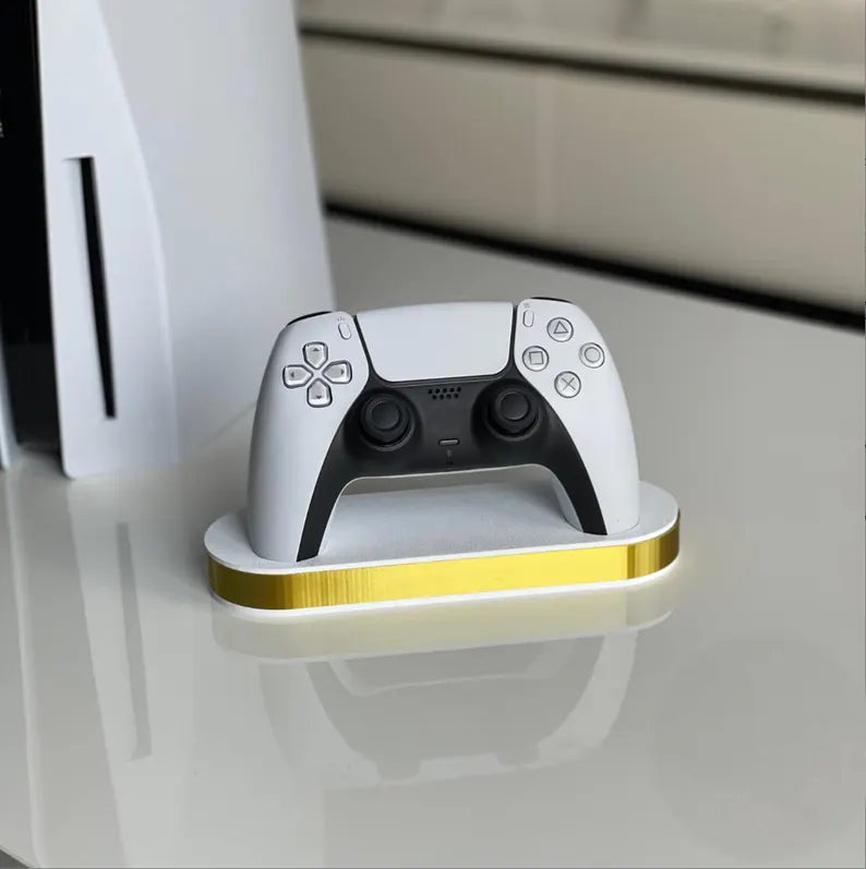 Minimal PS5 Controller Holder - Custom Accent Color