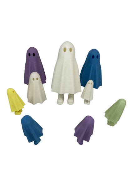 Articulated Ghost Figurines - 4 Size Options