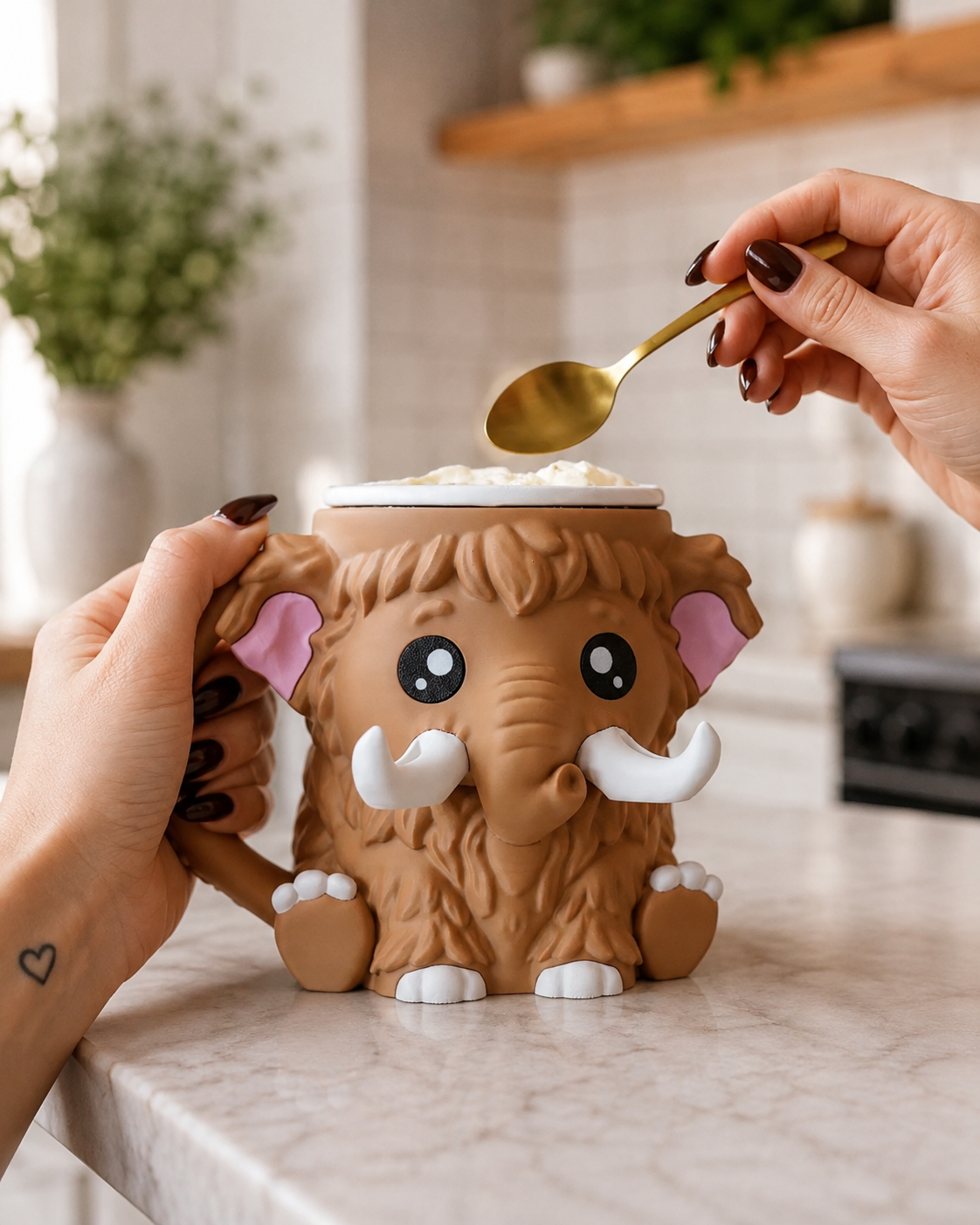 Elephant Ice Cream Pint Holder - The Perfect Gift for Ice Cream Lovers