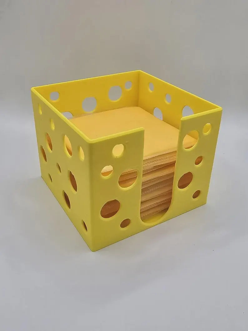 Cheese Slice Caddy - Swiss-Style Fridge Organizer