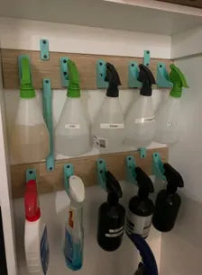 Wall-Mounted Spray Bottle Hangers - 1 to 5 Pack