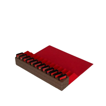 Retro Brick Switch Game Organizer - 12 Cards & 24 Cases