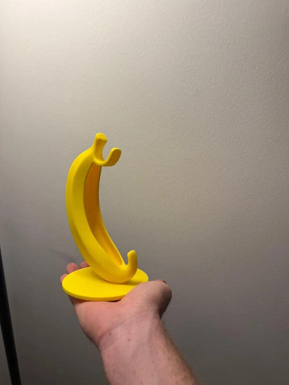 Banana-Shaped Banana Stand - Countertop Hanger