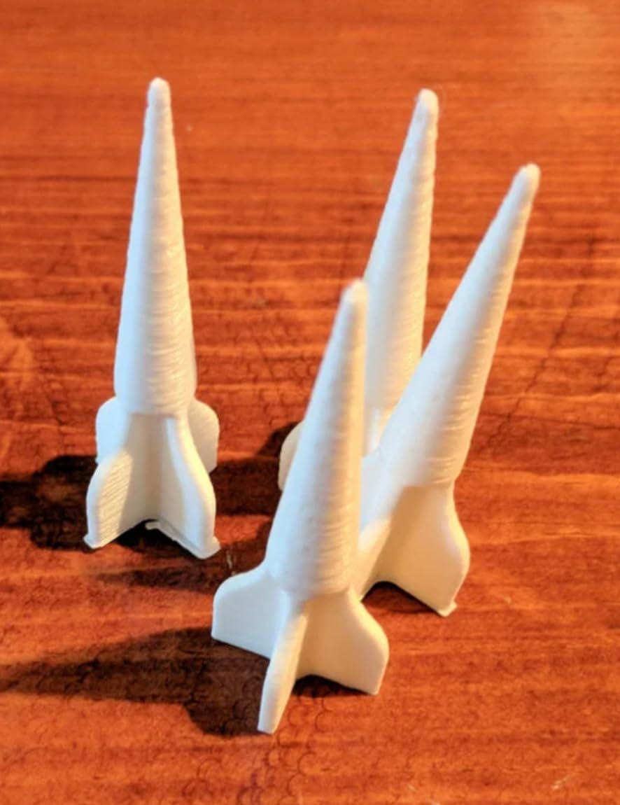 Rocket Caulk Plugs - Set of 6