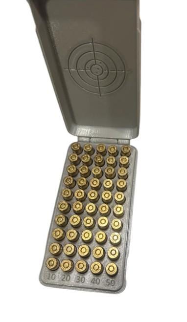 9mm Ammo Storage Box - 50 Rounds