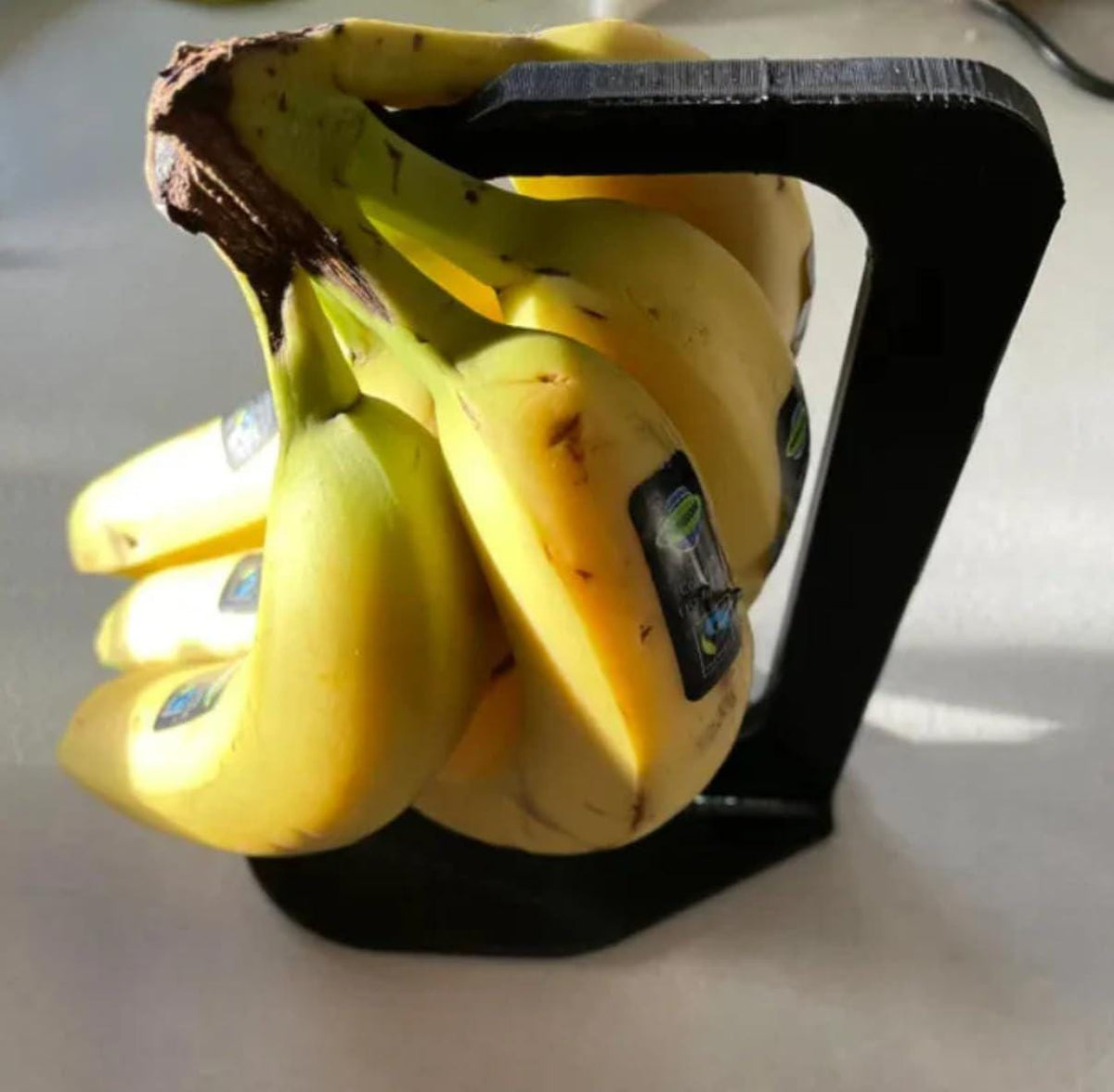 Modern Banana Stand - Countertop Fruit Holder