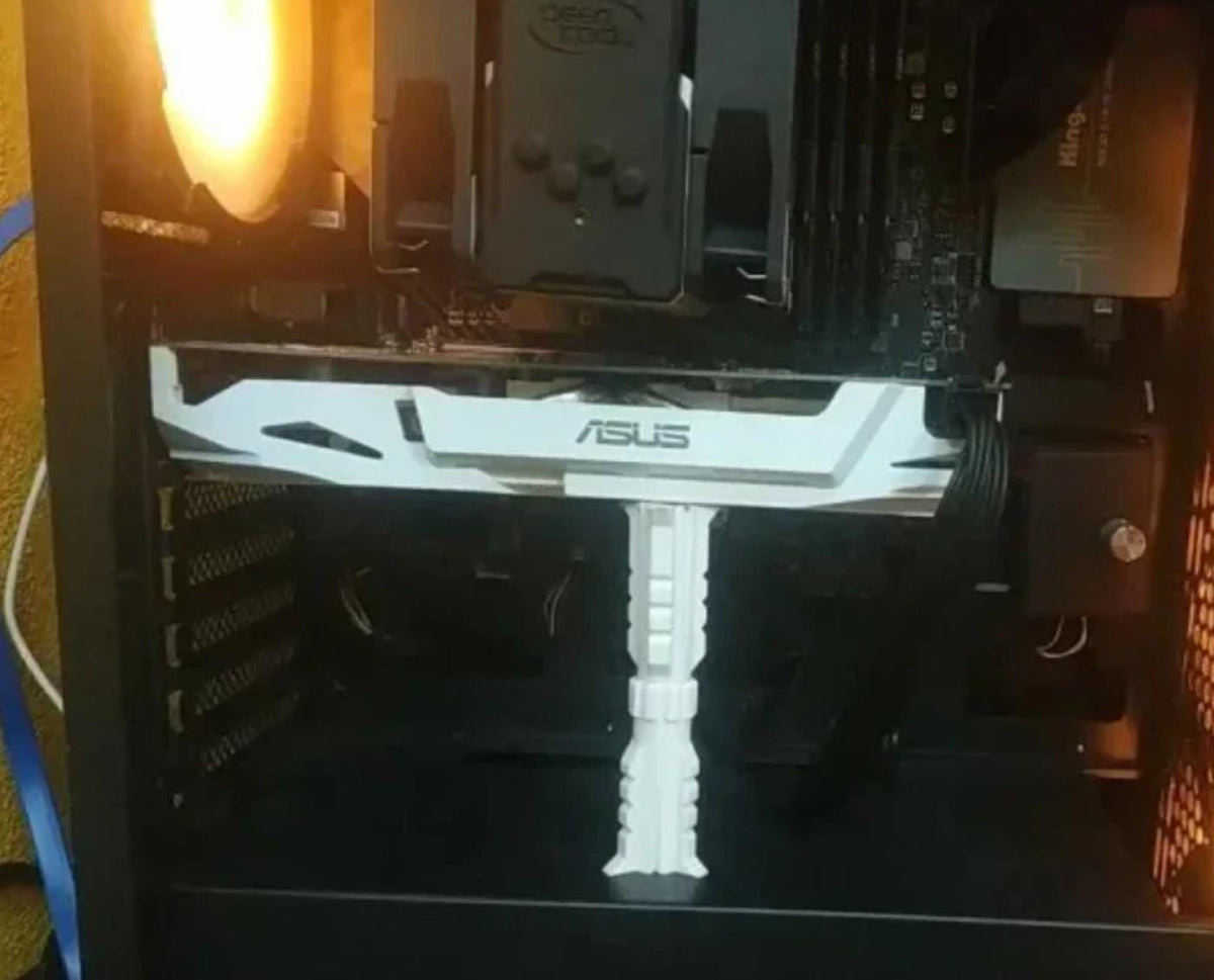 Height Adjustable GPU Sag Bracket