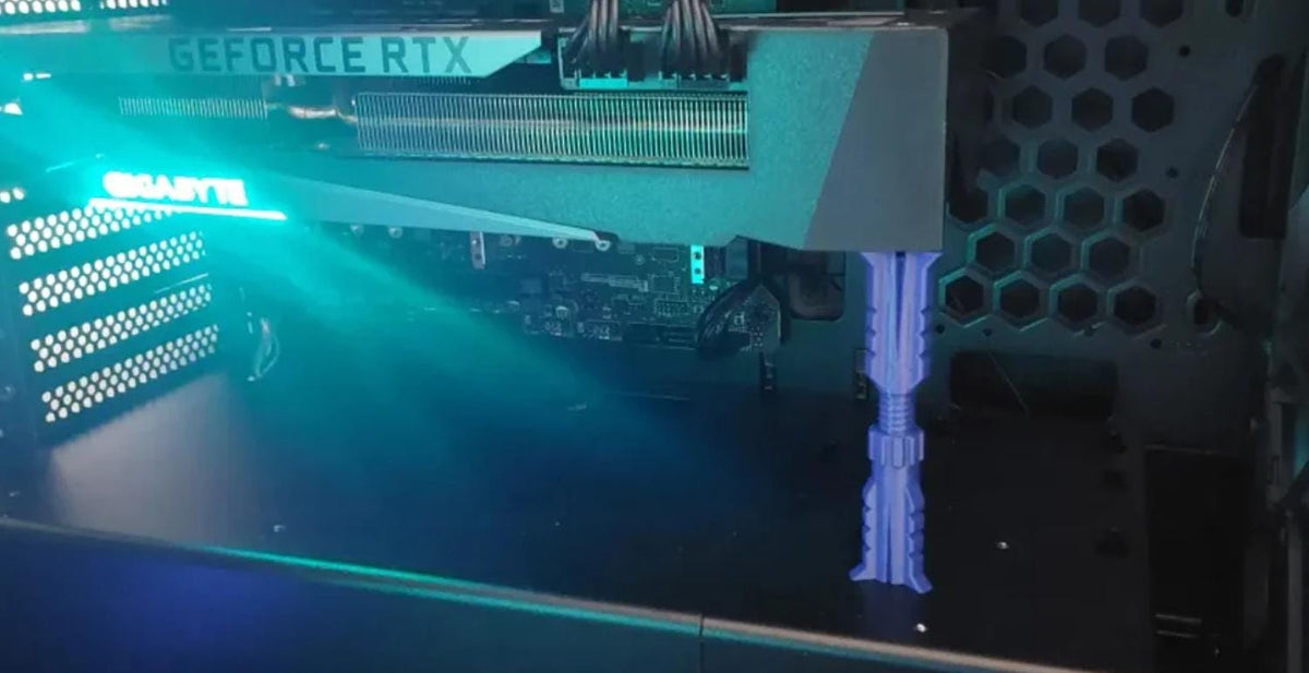 Height Adjustable GPU Sag Bracket