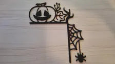 Halloween Door Corner Decoration - Spooky Frame Topper