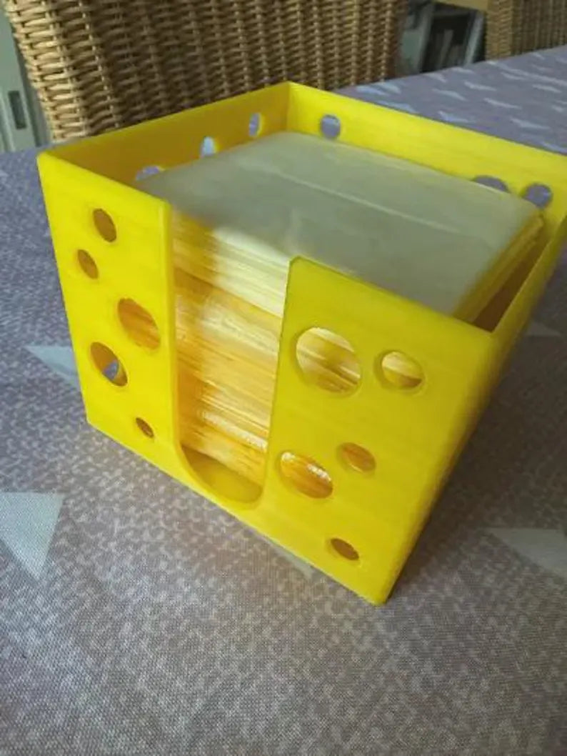 Cheese Slice Caddy - Swiss-Style Fridge Organizer