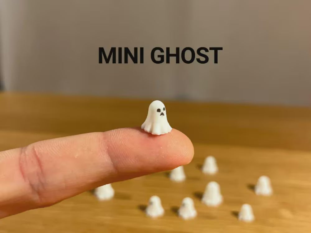 Mini Ghost Party Favors - Halloween Table Decor