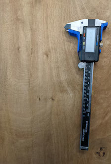 Digital Caliper Wall Mount Holder - 6 Inch Tool Organizer