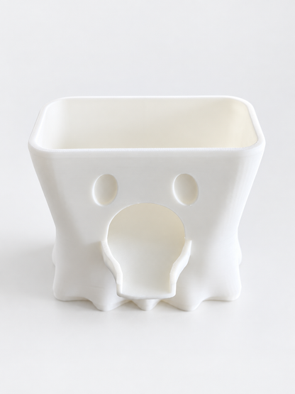 Ghost Sponge Holder for Scrub Daddy Sponges - Holiday Sponge Accessory - Draining Sponge Dish