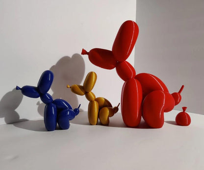 Pooping Balloon Dog | Funny Dog Figurine