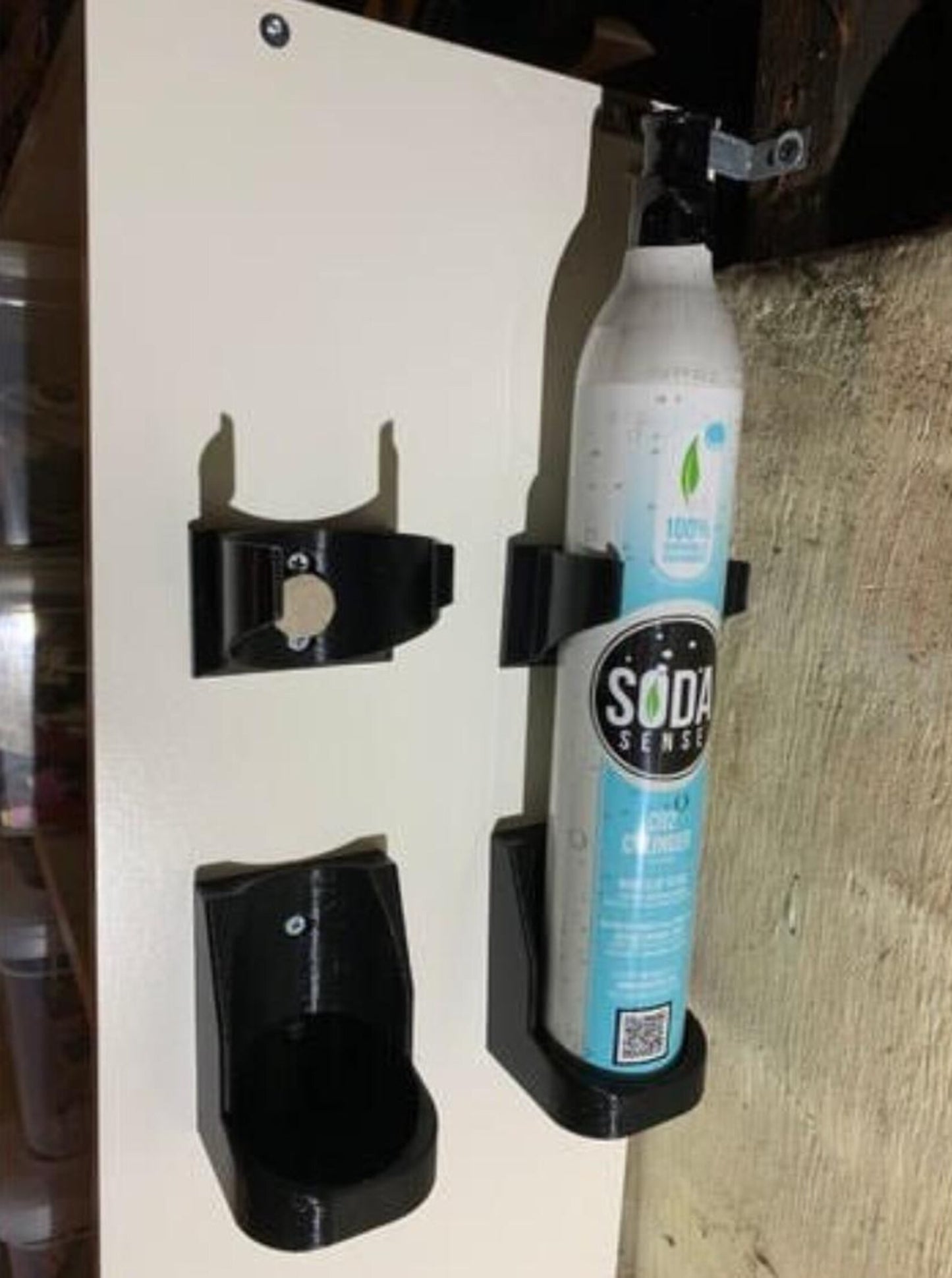 SodaStream CO2 Bottle Holder | CO2 Refill Tank Mount