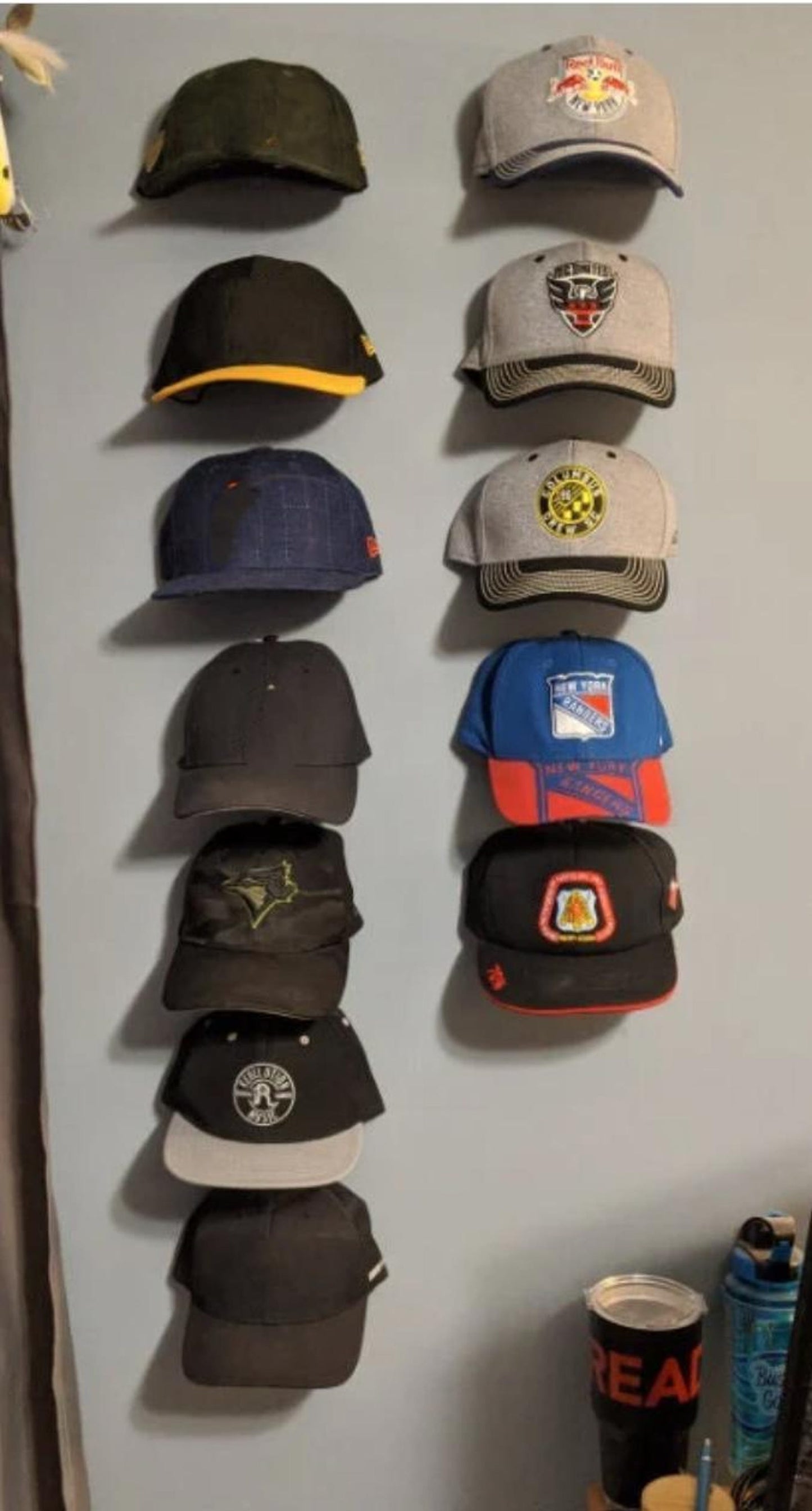 Low-Profile Hat Hanger | Hat Wall Clip Hook