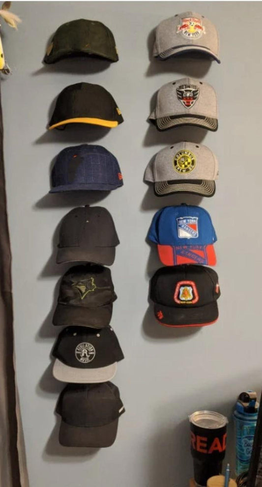 Low-Profile Hat Hanger | Hat Wall Clip Hook