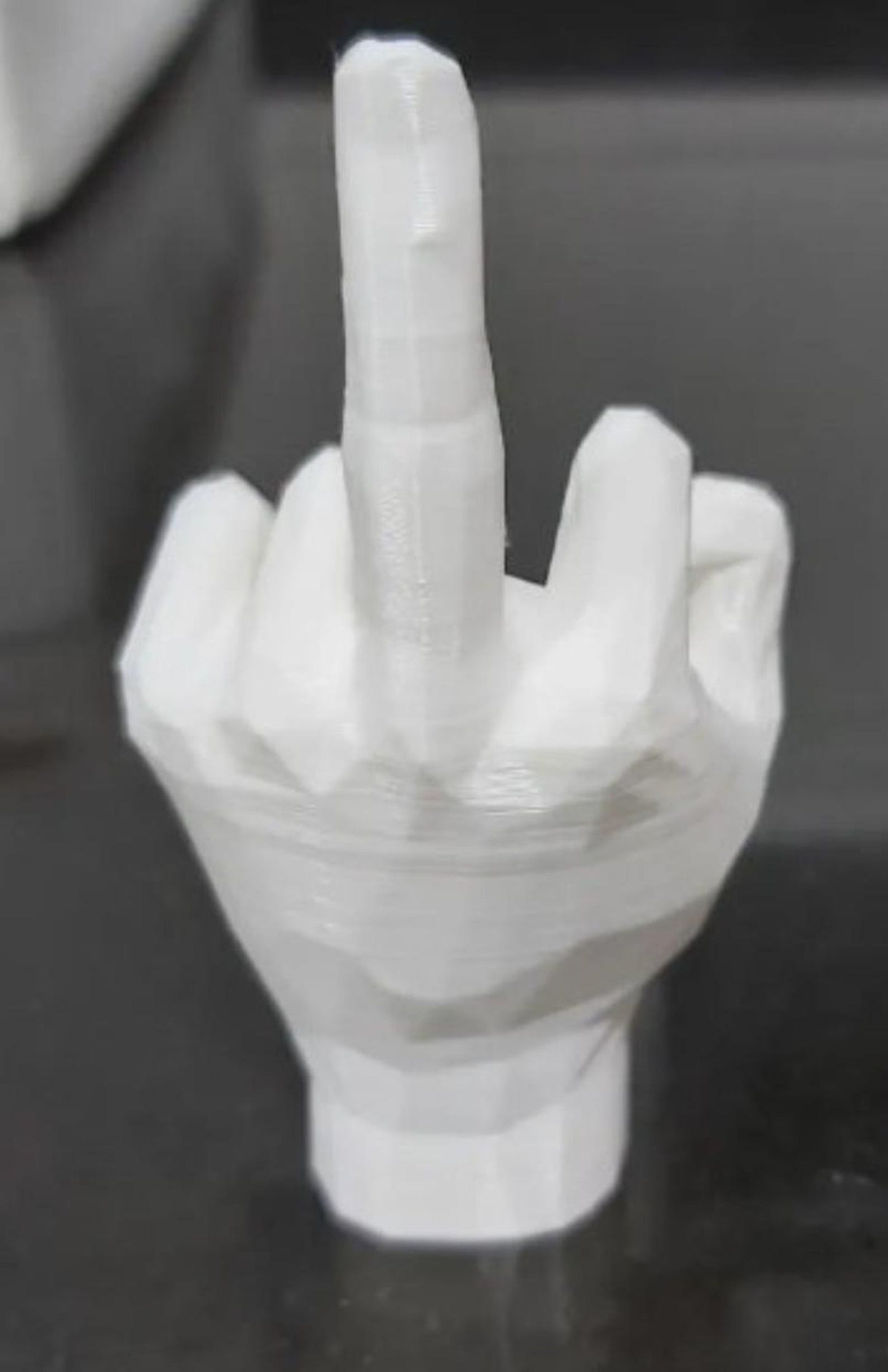 Middle Finger Statue | Rude Geometric Middle Finger