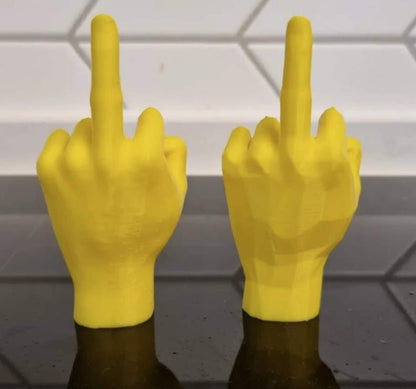 Middle Finger Statue | Rude Geometric Middle Finger