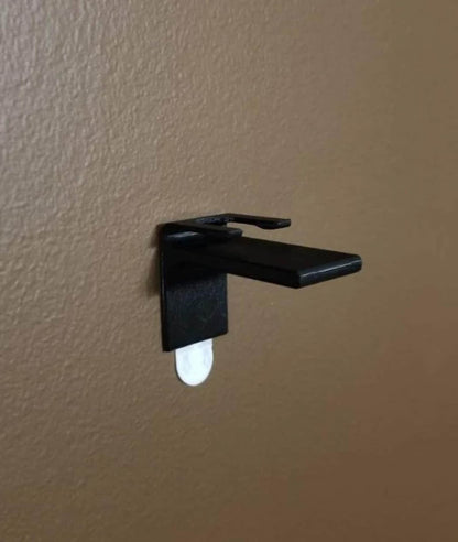 Low-Profile Hat Hanger - STICK TO WALL | Hat Wall Clip Hook 3M Strips