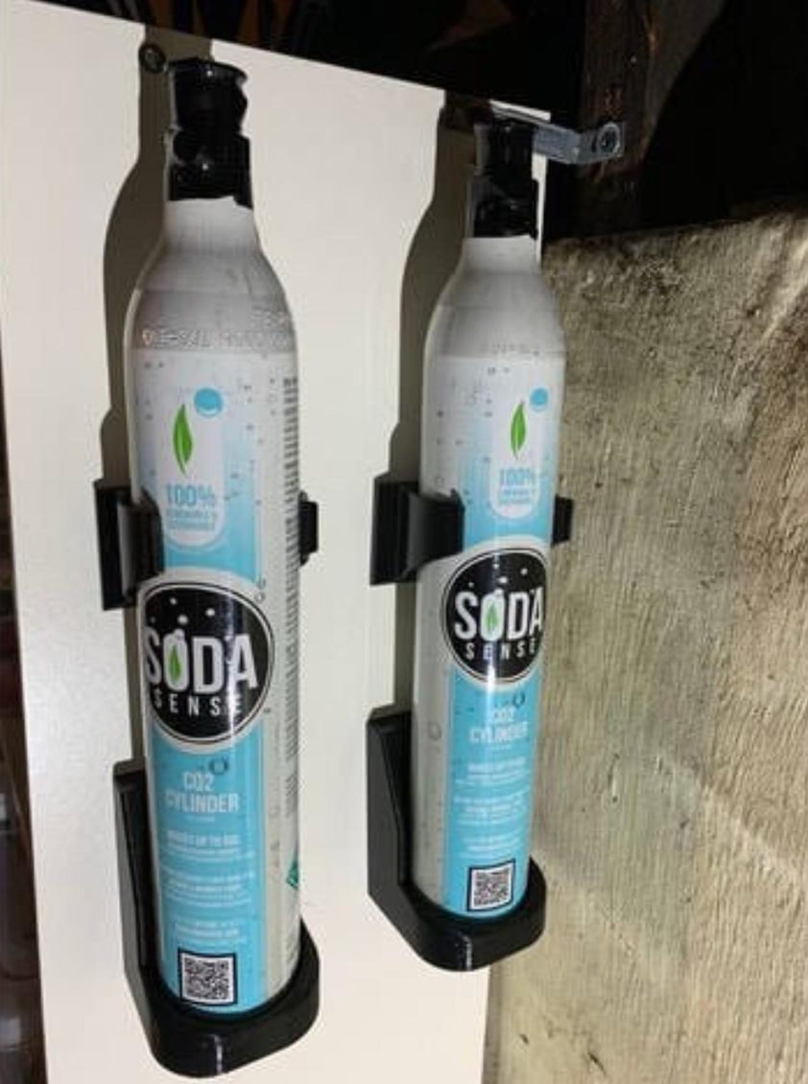 SodaStream CO2 Bottle Holder | CO2 Refill Tank Mount
