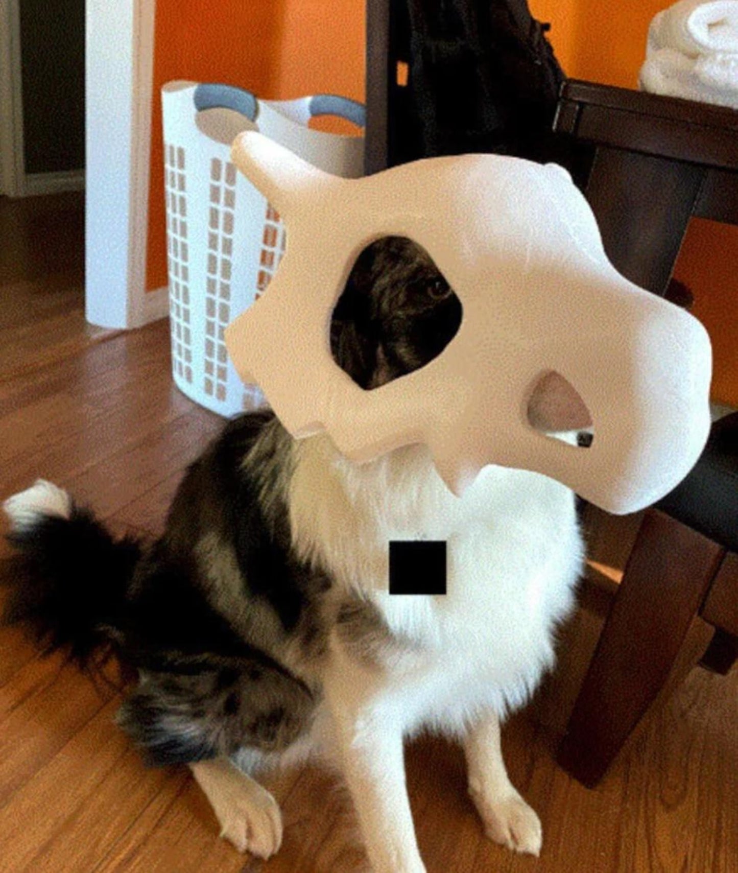 Cubone Dog Mask | Dinosaur Mask