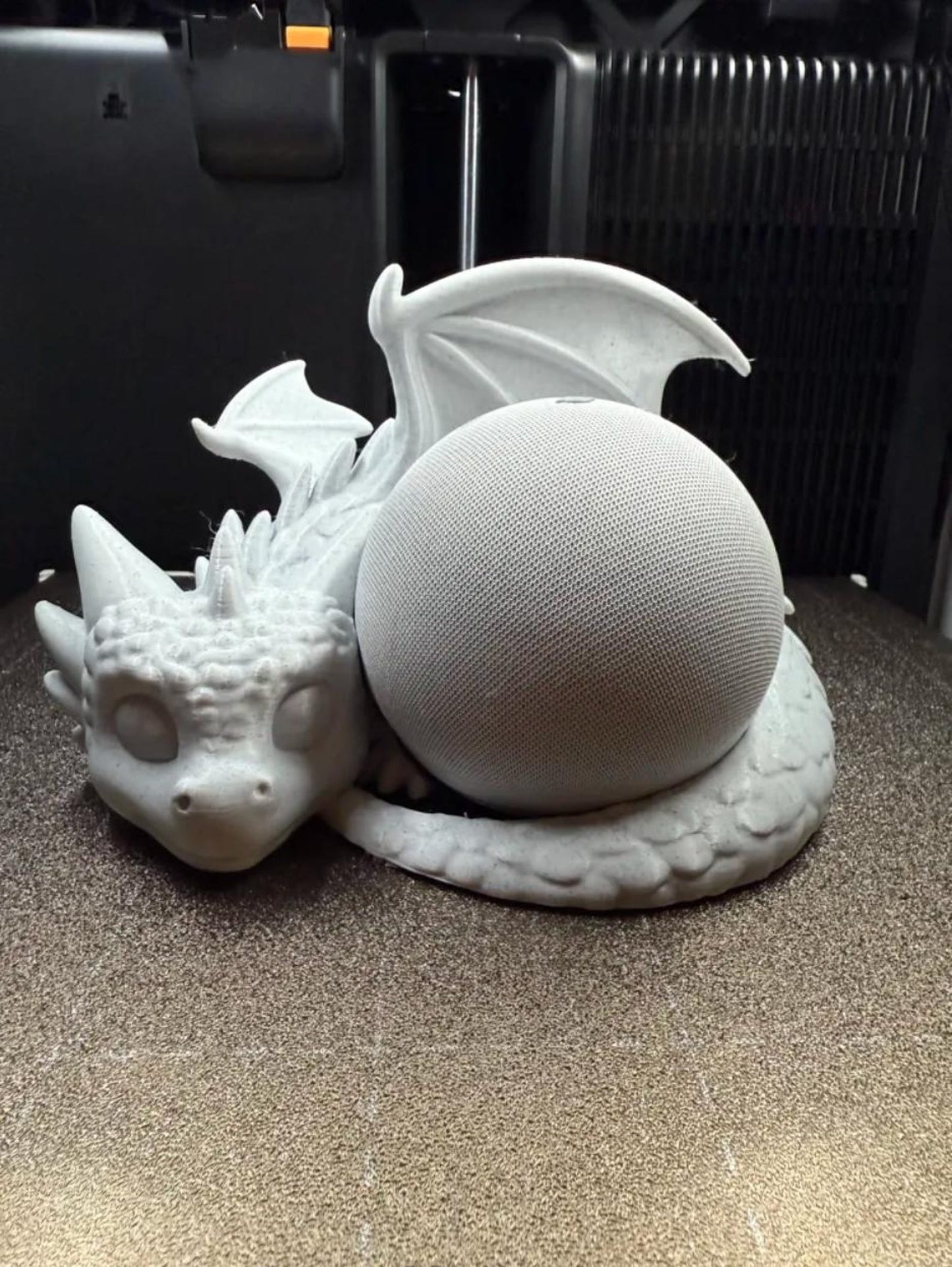Magical Dragon Alexa Echo Dot Holder | Dragon Shaped Stand for Echo Dot 3rd/4th Gen | Functional & Decorative, Perfect Gift for Dragon Lover