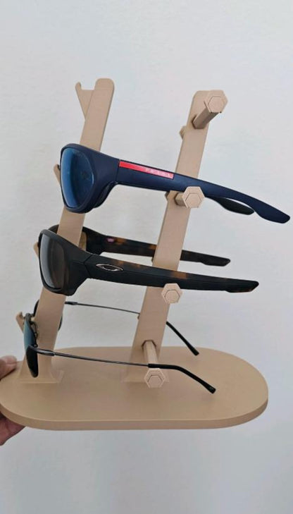8 Pair Sunglasses Stand | Eyeglasses Organizer | Glasses Display Rack | Sunglasses Holder | Eyewear Storage | Gift for Sunglasses Collector