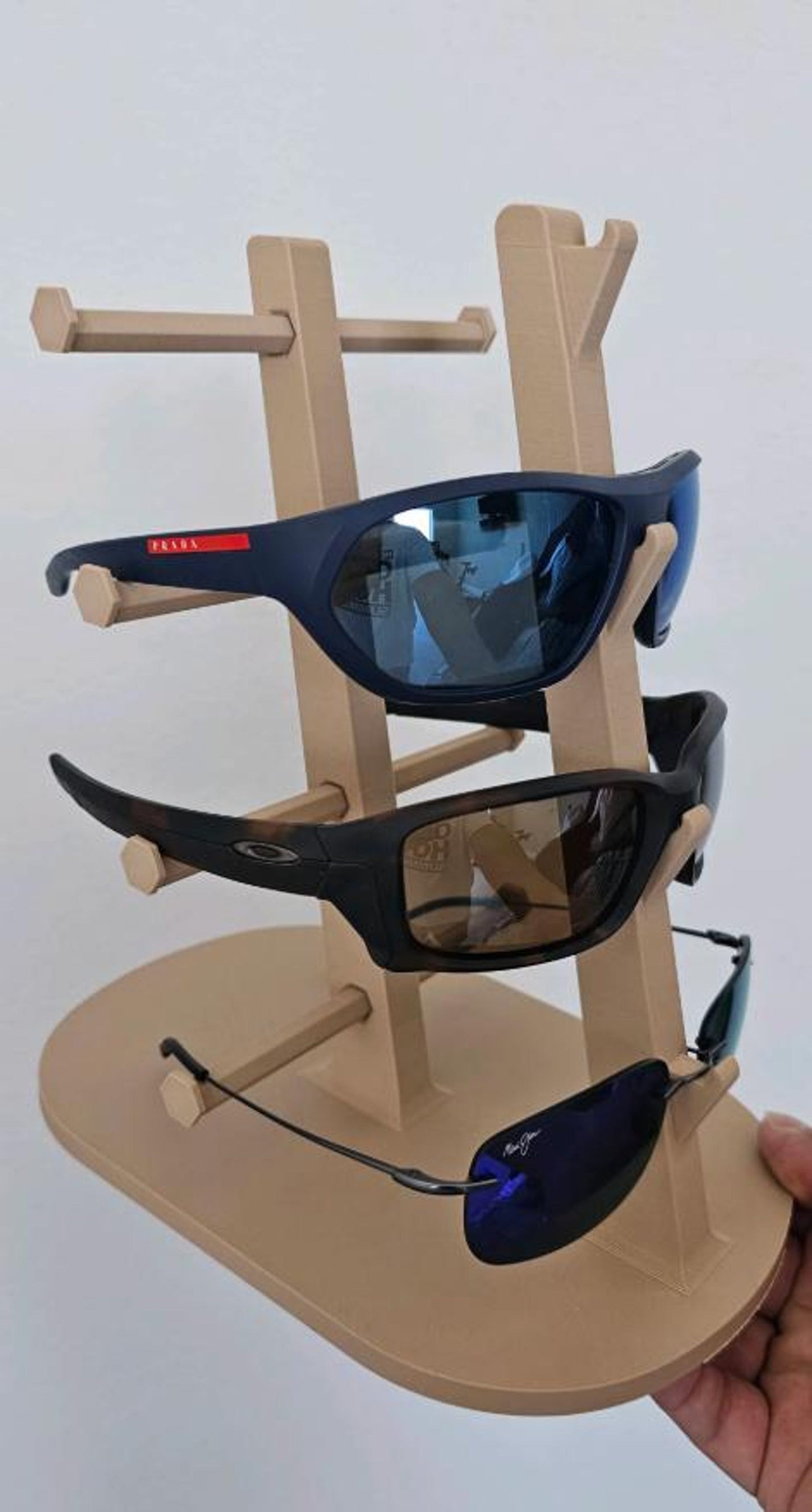 8 Pair Sunglasses Stand | Eyeglasses Organizer | Glasses Display Rack | Sunglasses Holder | Eyewear Storage | Gift for Sunglasses Collector