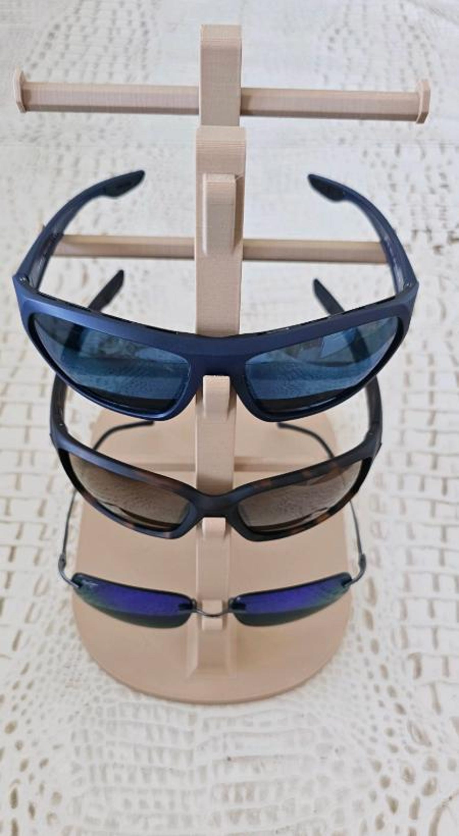 8 Pair Sunglasses Stand | Eyeglasses Organizer | Glasses Display Rack | Sunglasses Holder | Eyewear Storage | Gift for Sunglasses Collector