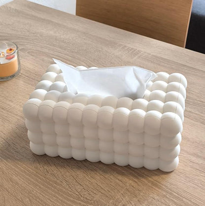 Bubble Tissue Box Cover | Modern Tissue Holder | Decorative Kleenex Box Cover | Bathroom & Living Room Decor | Cute Home Accessory