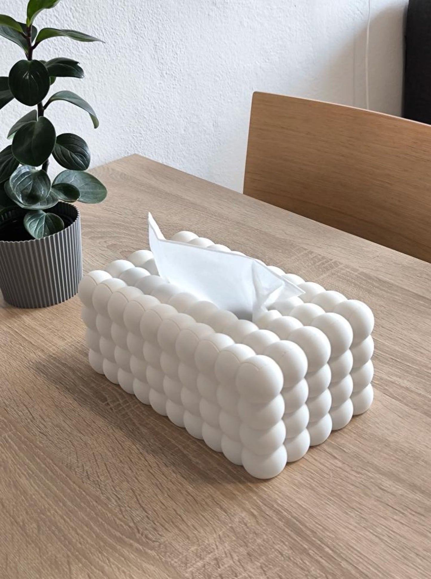 Bubble Tissue Box Cover | Modern Tissue Holder | Decorative Kleenex Box Cover | Bathroom & Living Room Decor | Cute Home Accessory