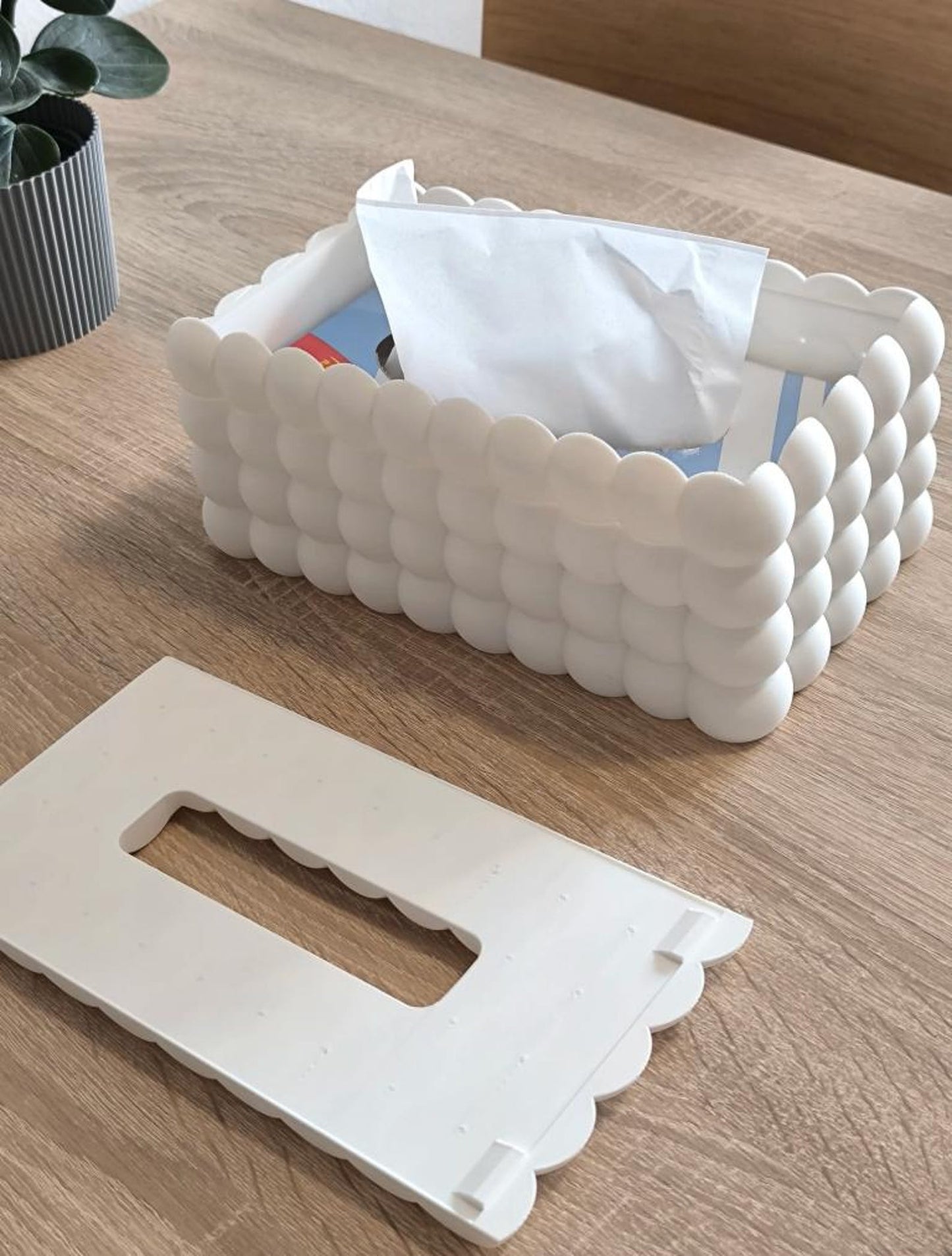 Bubble Tissue Box Cover | Modern Tissue Holder | Decorative Kleenex Box Cover | Bathroom & Living Room Decor | Cute Home Accessory