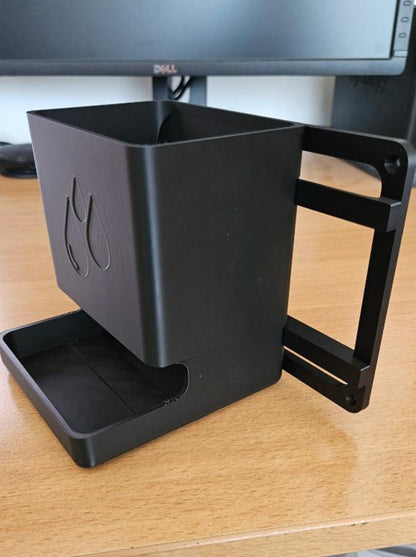 Dishwasher Tablet Box | Under Sink Pod Organizer | Cabinet Mount Dishwasher Pod Holder | Smart Slide Mount Storage Box | Kitchen Storage