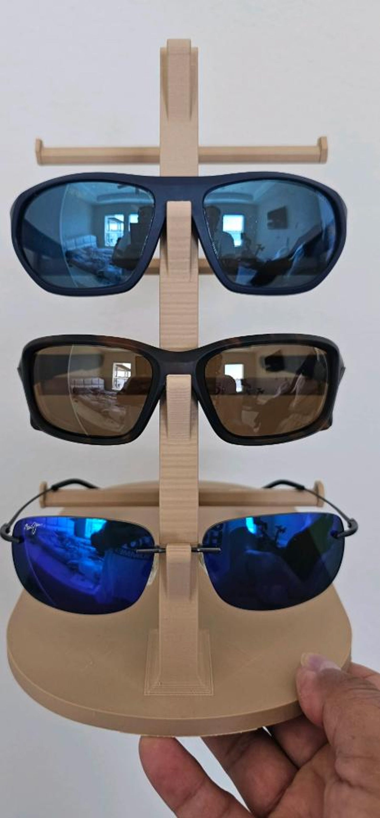 8 Pair Sunglasses Stand | Eyeglasses Organizer | Glasses Display Rack | Sunglasses Holder | Eyewear Storage | Gift for Sunglasses Collector