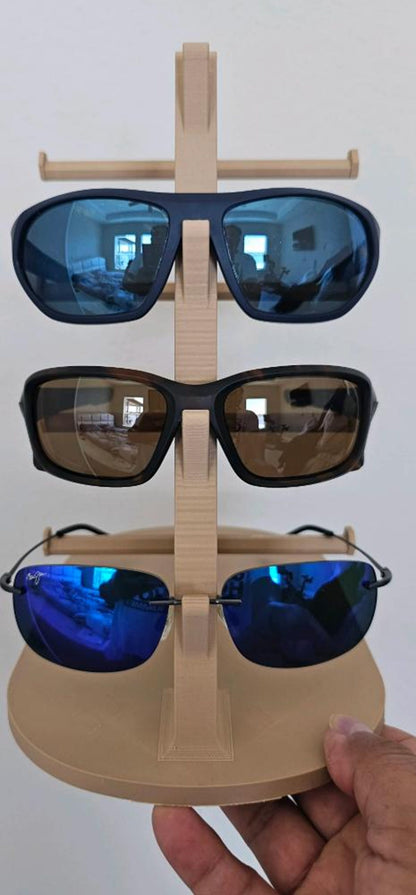 8 Pair Sunglasses Stand | Eyeglasses Organizer | Glasses Display Rack | Sunglasses Holder | Eyewear Storage | Gift for Sunglasses Collector