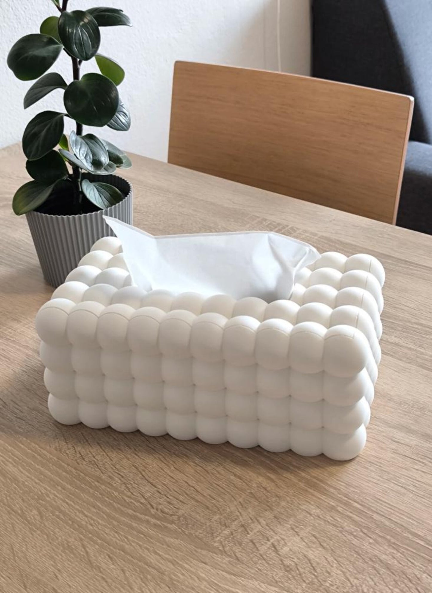 Bubble Tissue Box Cover | Modern Tissue Holder | Decorative Kleenex Box Cover | Bathroom & Living Room Decor | Cute Home Accessory